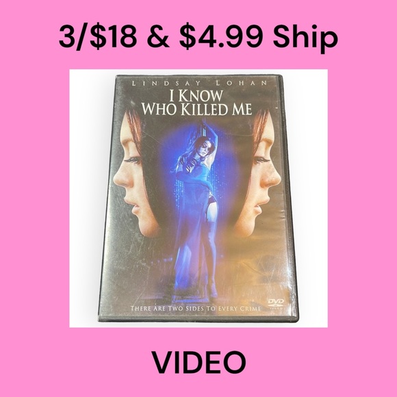 Other - I Know Who Killed Me DVD 📀